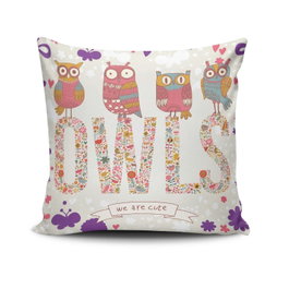 Aberto Design Fundas de Cojín NKLF-216 Multicolor 43 x 43 cm